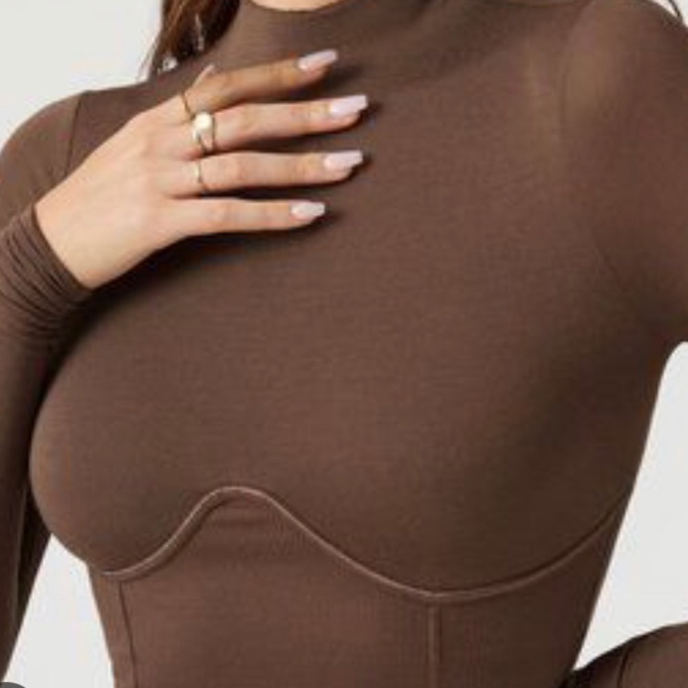Joah Brown flex rib corset long sleeve